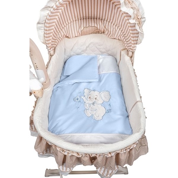 Набор постели в люльку Kids Fashion Elefant, 6 предметов