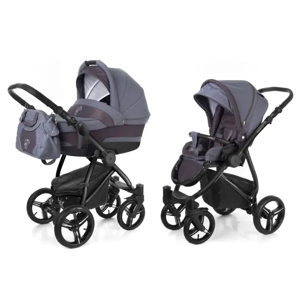 Детская коляска Esspero Newborn Lux 2 в 1, шасси Black