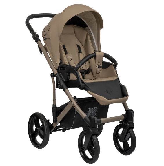 Детская коляска Bebetto Magnum Light Se 2 в 1 на бежевой раме фото 7