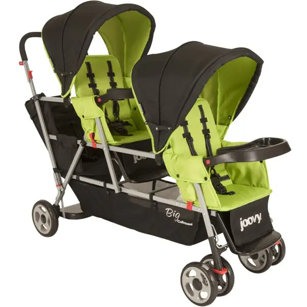 Детская прогулочная коляска для тройни Joovy Big Caboose