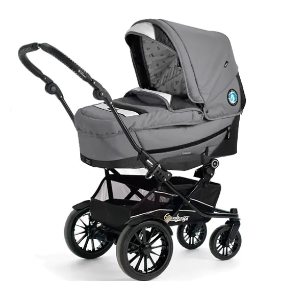 Детская коляска Emmaljunga Super Nitro 2 в 1, с люлькой City Korg Supreme