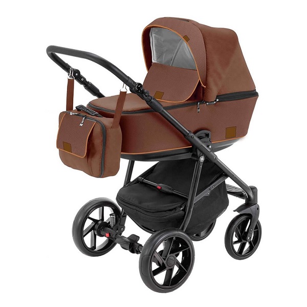 Детская коляска BeBe-Mobile Gusto Deluxe 2 в 1, эко-кожа — архивное фото