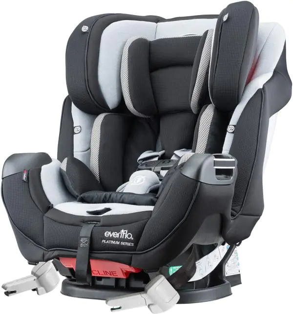 Детское автокресло Evenflo Symphony  Platinum Series Эвенфло Симфони е3 ЛХ Платинум Сериз