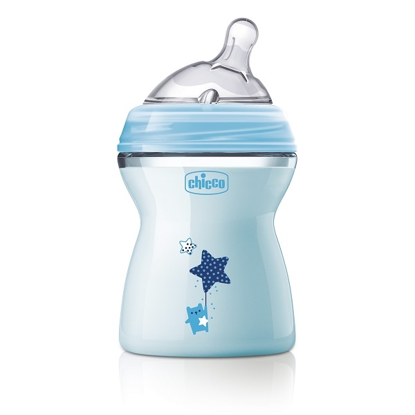 Бутылочка Chicco Natural Feeling сил. соска с наклоном, средний поток, PP, 2+, 250 мл