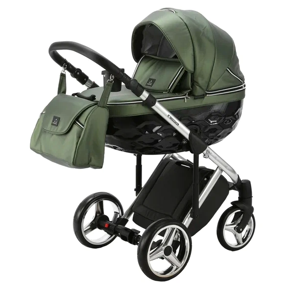 Детская коляска Adamex Chantal Special Edition Deluxe 2 в 1 фото 4