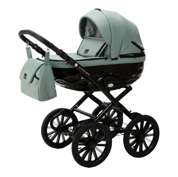 Детская коляска Adamex Chantal Retro Deluxe 2 в 1 фото 13