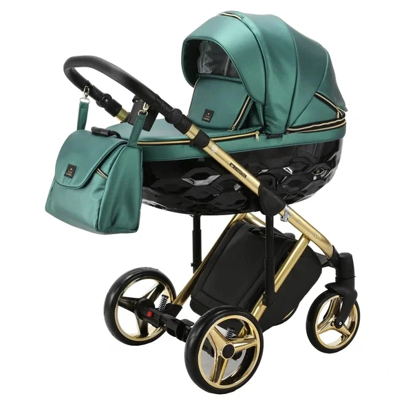 Детская коляска Adamex Chantal Special Edition Deluxe 2 в 1 фото 13