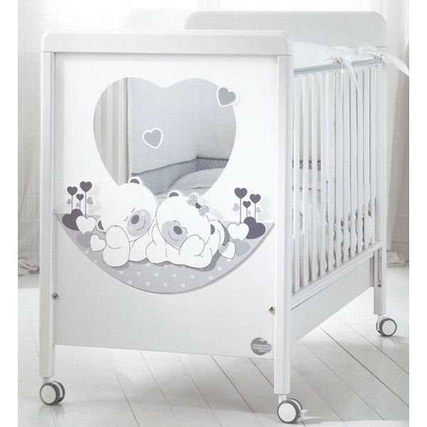 Детская кроватка Baby Expert Carezza, колесо
