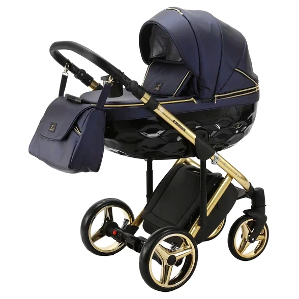 Детская коляска Adamex Chantal Special Edition Deluxe 2 в 1 фото 7