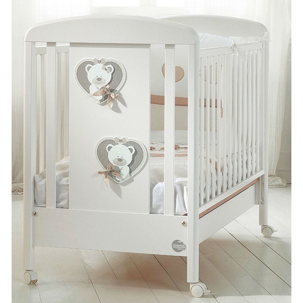 Детская кроватка Baby Expert Bon Bon Duetto, колесо