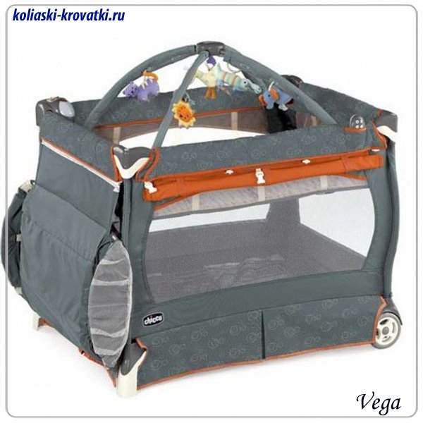 Манеж-кровать CHICCO  Lullaby Top Swept Tubes фото 1