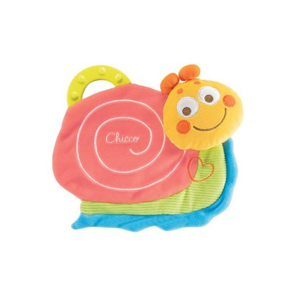 71345 Chicco Игрушка мягконабивная "Коврик игровой  с прорезывателем  "Улитка"" фото 1