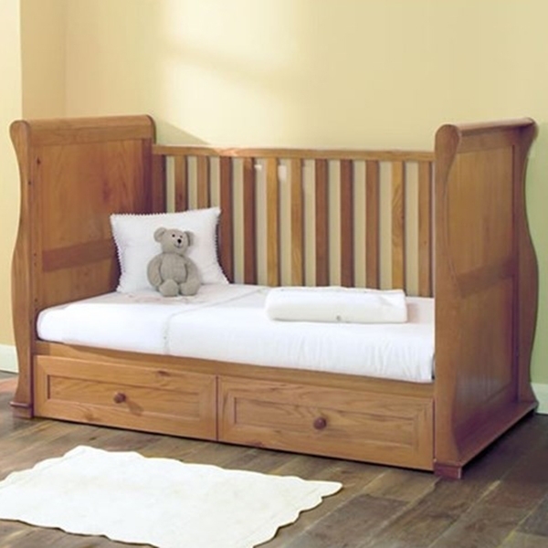Детская кроватка с ящиком  Leroys Baby 4