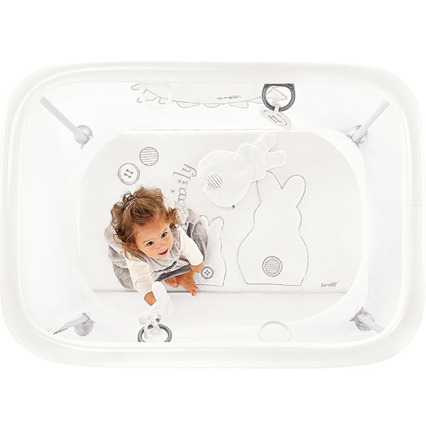 580/501 Детский манеж Brevi Soft Play White Rabbit/Bianconiglio фото 6