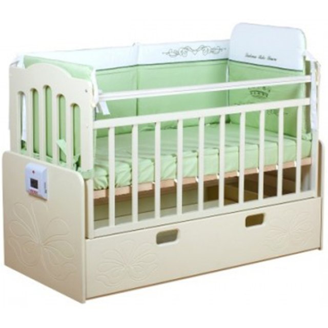 Автоматическая детская кроватка Daka baby Дака Беби Укачай-ка 3