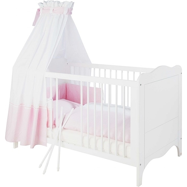 Детская кроватка с балдахином Leroys Woodstyle