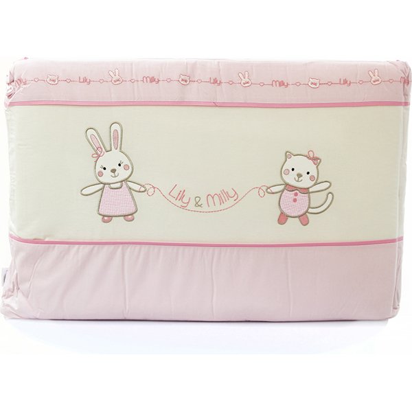 Бортик Funnababy Lily Milly короткий для детской кровати 120 х 60 см фото 4