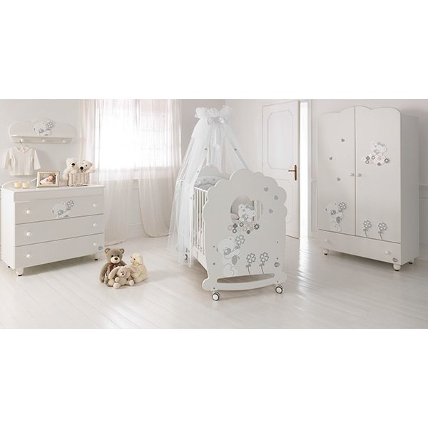 Шкаф двустворчатый в детскую Baby Expert Serenata фото 1
