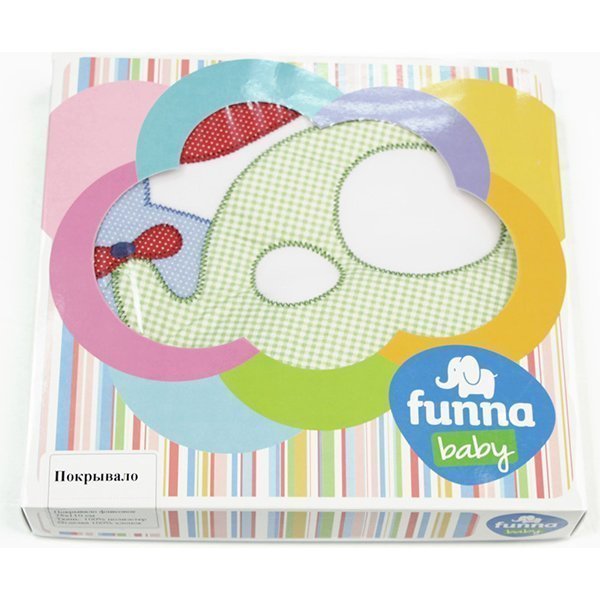 Покрывало флисовое Funnababy Viaggio Фаннабэби Виаджио 75 х 110 см фото 2