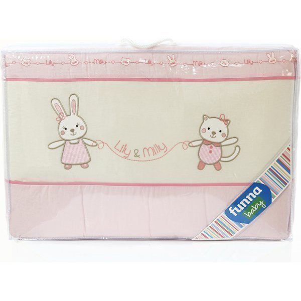 Бортик Funnababy Lily Milly короткий для детской кровати 120 х 60 см фото 5