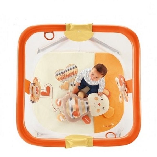 Детский манеж Brevi Soft Play Love Natural фото 4
