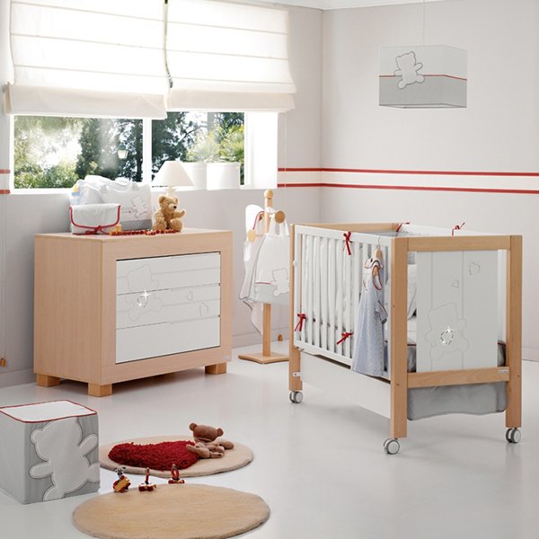 Комплект Micuna Neus Lux №4: кроватка 120 х 60 см + тумба - Фото