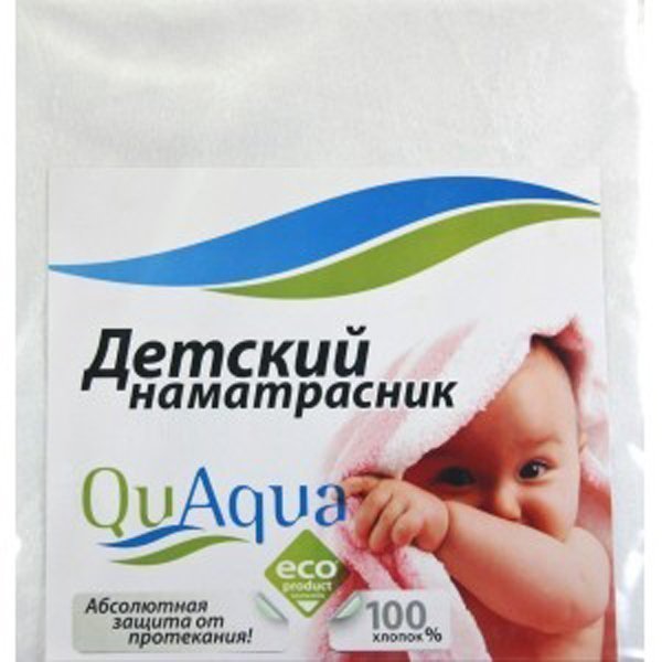 Наматрасник натяжной Qu Aqua махра