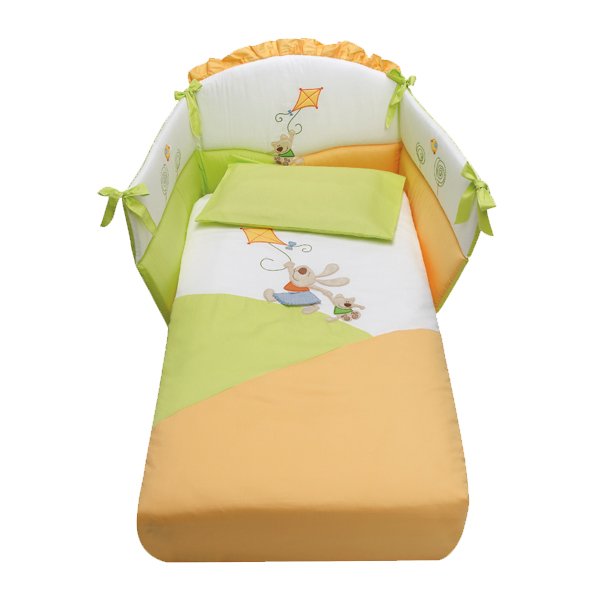 Комплект постельного белья Baby Italia Aquilone из 4х предметов - Фото