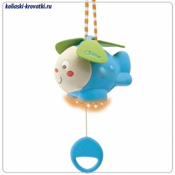 60009 Подвеска Chicco Вертолет музыкальный фото 1