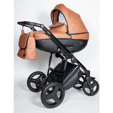 Детская коляска Jaxee Ester Ecco 3 в 1, эко-кожа