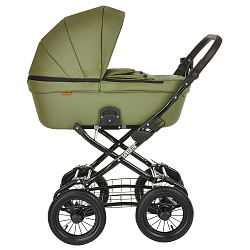 Детская коляска-люлька Pituso Leticia Classic, 100% экокожа, колесо D-12 Детская коляска-люлька Pituso Leticia Classic, 100% экокожа, колесо D-12