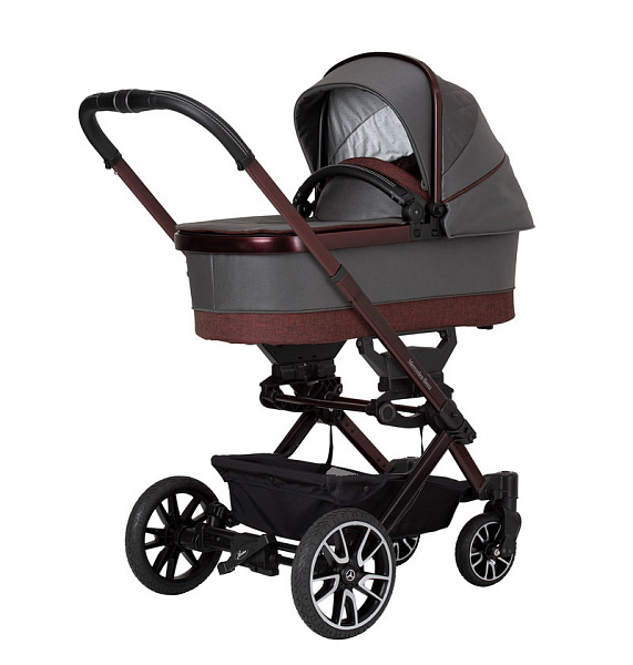 Детская коляска Hartan Mercedes Benz Avantgarde GTX 2 в 1 на коричневой раме фото 1