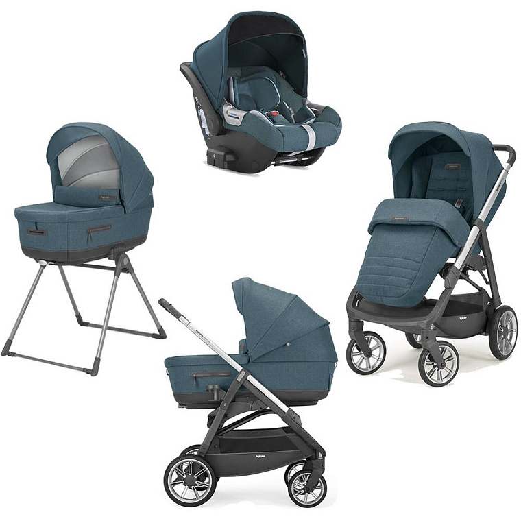 Детская коляска Inglesina Aptica System Quattro 4 в 1 на шасси Aptica Grafite
