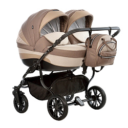 Детская коляска Indigo INDIGO Duo 2 в 1 на черной раме Детская коляска Indigo INDIGO Duo 2 в 1 на черной раме
