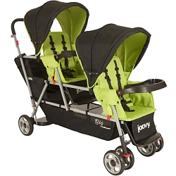 Детская прогулочная коляска для тройни Joovy Big Caboose Детская прогулочная коляска для тройни Joovy Big Caboose