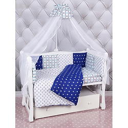 Бортик в кроватку AmaroBaby Бриз, 12 подушек Бортик в кроватку AmaroBaby Бриз, 12 подушек