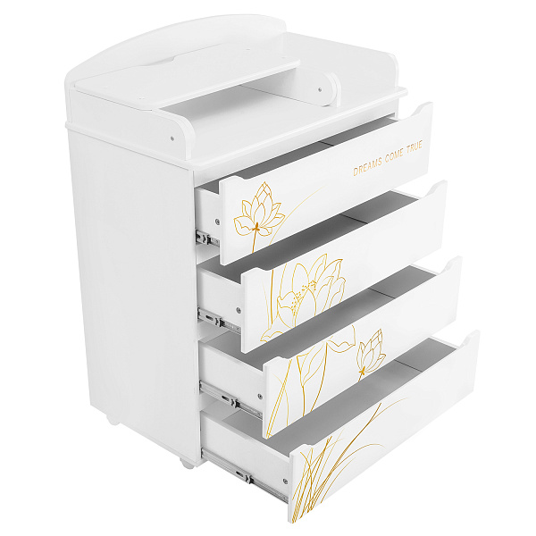 Детский пеленальный комод Indigo Green Line фото 3