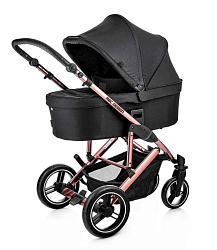 Детская коляска ABC-Design Catania 4 2023 2 в 1 на золотой раме Детская коляска ABC-Design Catania 4 2023 2 в 1 на золотой раме