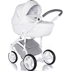 Детская коляска BeBe-Mobile Ravenna Deluxe 2 в 1, эко-кожа Детская коляска BeBe-Mobile Ravenna Deluxe 2 в 1, эко-кожа