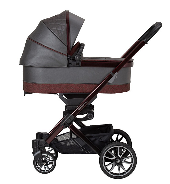 Детская коляска Hartan Mercedes Benz Avantgarde GTX 2 в 1 на коричневой раме фото 2