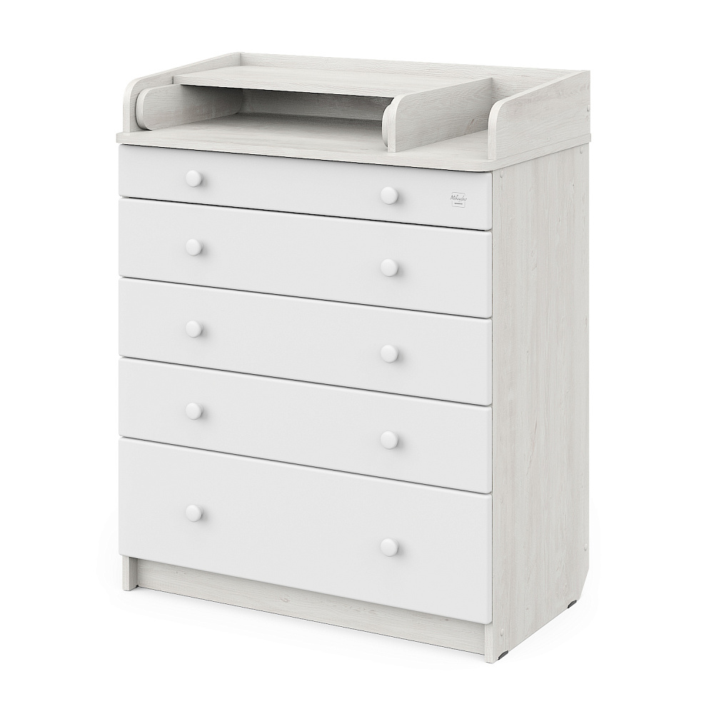 Детский комод Атон MAKS ЛДСП 800/5 с органайзером - Фото