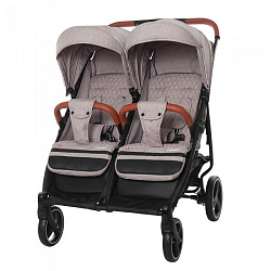 Детская прогулочная коляска для двойни Carrello Connect CRL-5502 Детская прогулочная коляска для двойни Carrello Connect CRL-5502
