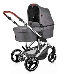 Детская коляска ABC-Design Catania 4 2023 2 в 1 на серебряной раме Детская коляска ABC-Design Catania 4 2023 2 в 1 на серебряной раме