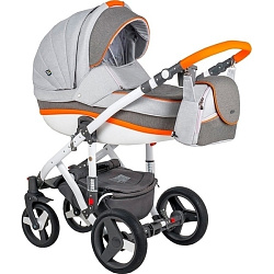 Детская коляска BeBe-Mobile Movo R 3 в 1, ткань+эко-кожа Детская коляска BeBe-Mobile Movo R 3 в 1, ткань+эко-кожа