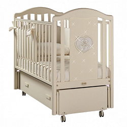 Детская кроватка Feretti Mon Amour Swing продольный маятник Детская кроватка Feretti Mon Amour Swing продольный маятник