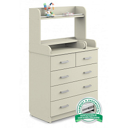 Пеленальный комод Атон М Сириус-2 805 ЛДСП с полкой