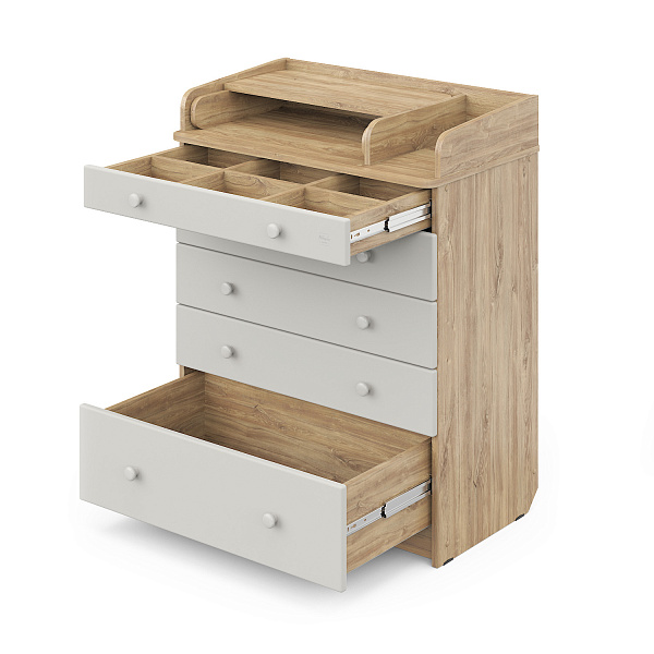 Детский комод Атон MAKS ЛДСП 800/5 с органайзером фото 3