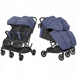 Детская прогулочная коляска для двойни Carrello Presto Duo CRL-5506 Детская прогулочная коляска для двойни Carrello Presto Duo CRL-5506