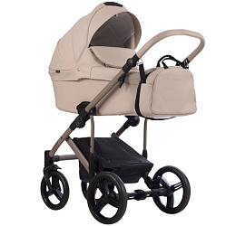 Детская коляска Bebetto Magnum Light Pro 2 в 1 на бежевой раме