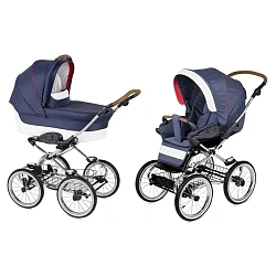 Детская коляска Navington Caravel 2 в 1, диаметр колёс 14" 35см Детская коляска Navington Caravel 2 в 1, диаметр колёс 14" 35см